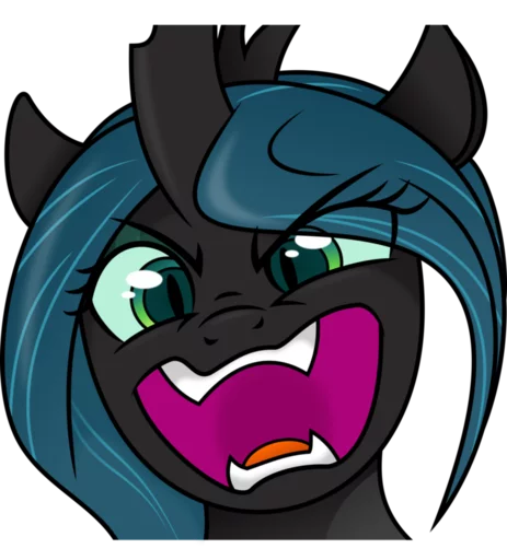 😡 Стикер «Queen Chrysalis 2» для Telegram