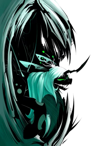 😈 Стикер «Queen Chrysalis 2» для Telegram
