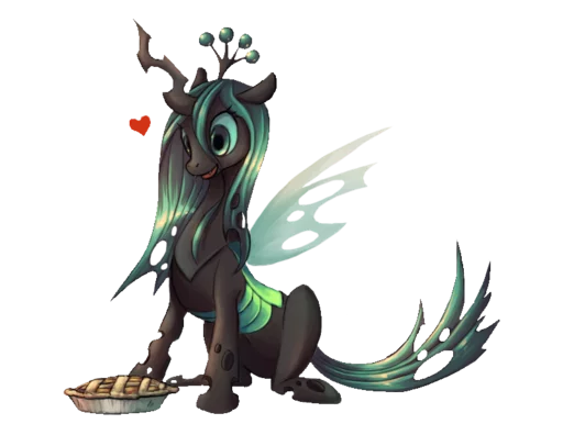 😊 Стикер «Queen Chrysalis 2» для Telegram