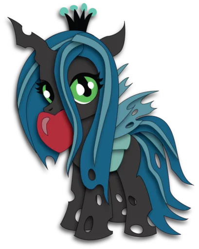 😍 Стикер «Queen Chrysalis 2» для Telegram
