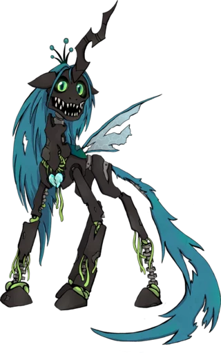 😈 Стикер «Queen Chrysalis 2» для Telegram