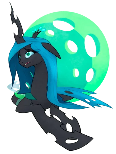 🙁 Стикер «Queen Chrysalis 2» для Telegram