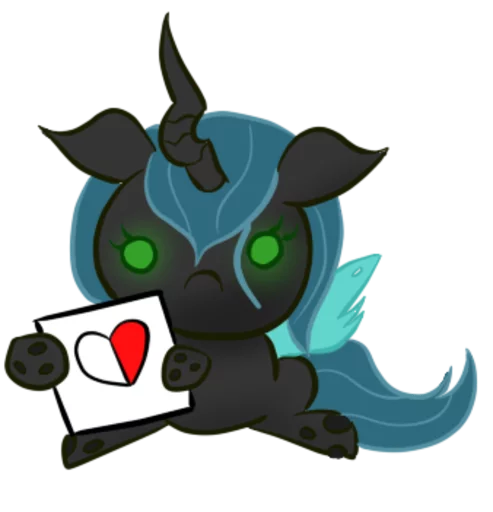 😞 Стикер «Queen Chrysalis 2» для Telegram