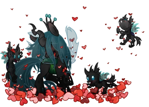 ❤️ Стикер «Queen Chrysalis 2» для Telegram