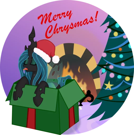 🎁 Стикер «Queen Chrysalis 2» для Telegram
