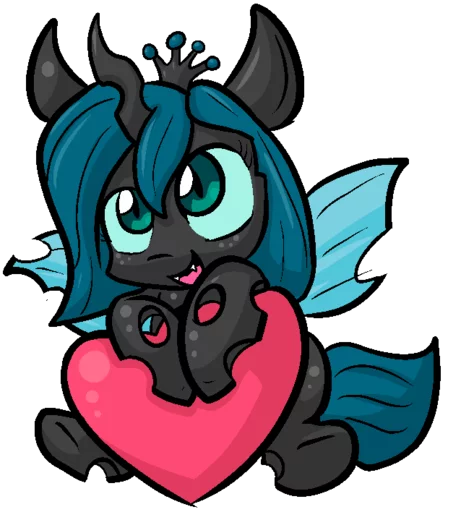 😍 Стикер «Queen Chrysalis 2» для Telegram