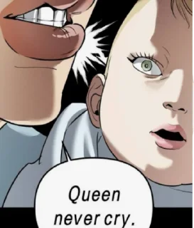 Стикер 3 Queen Never Cry