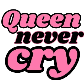 Обложка набора Queen Never Cry