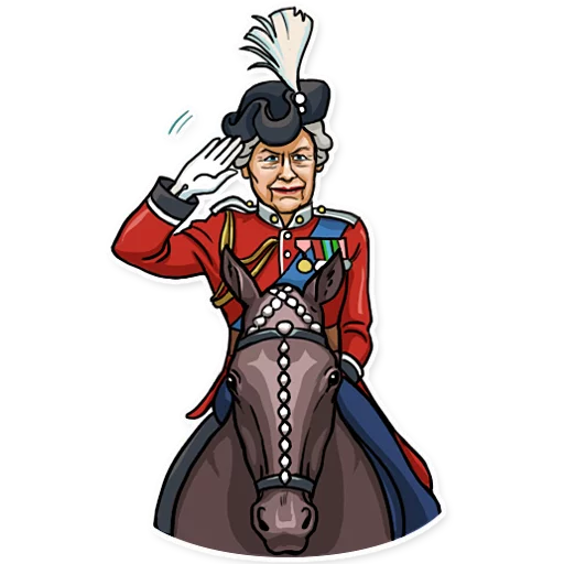 👌 Стикер «The Queen» для Telegram