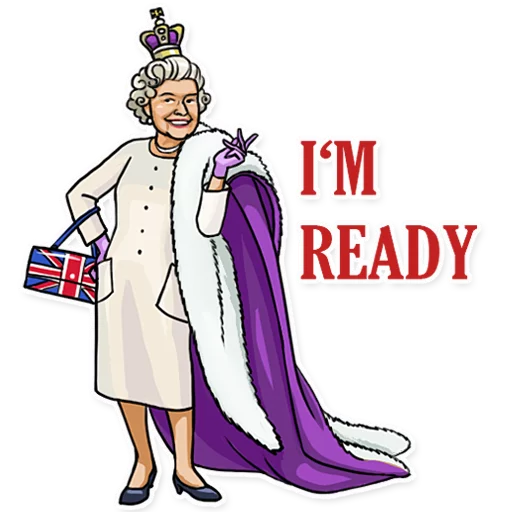 👠 Стикер «The Queen» для Telegram