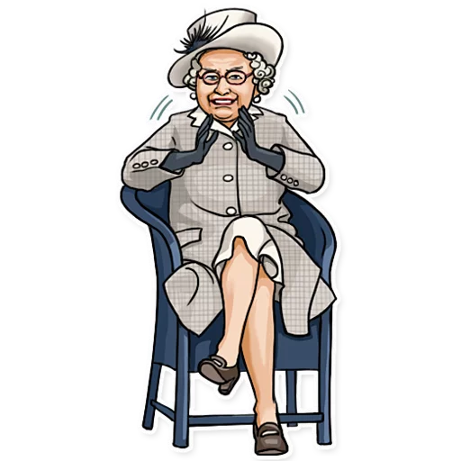 👏 Стикер «The Queen» для Telegram