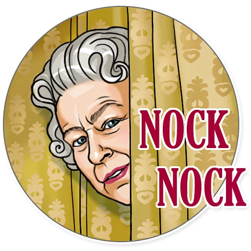 🖐 Стикер «The Queen» для Telegram
