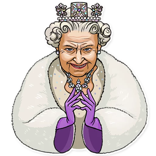 😁 Стикер «The Queen» для Telegram