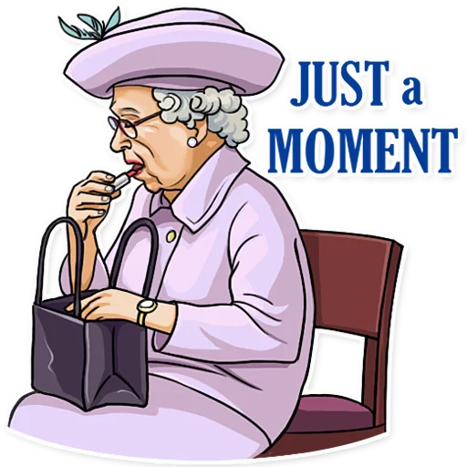 💄 Стикер «The Queen» для Telegram