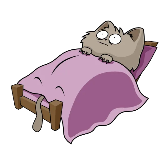 😴 Стикер «Queenie Kitty» для Telegram