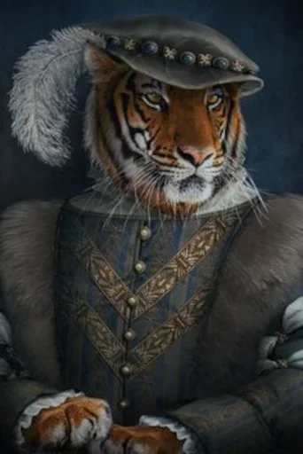 🐅 Стикер «Queens and Kings» для Telegram