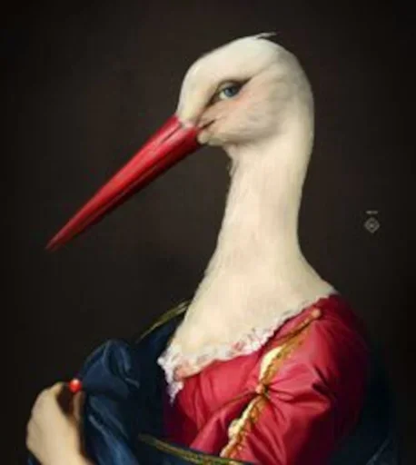 🦢 Стикер «Queens and Kings» для Telegram