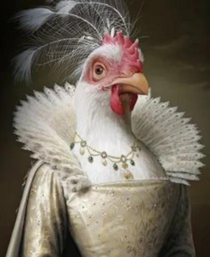 🐓 Стикер «Queens and Kings» для Telegram
