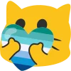 ❤️ Эмодзи «QueerCats» для Telegram