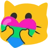 ❤️ Эмодзи «QueerCats» для Telegram
