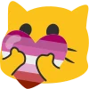 ❤️ Эмодзи «QueerCats» для Telegram