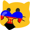 ❤️ Эмодзи «QueerCats» для Telegram