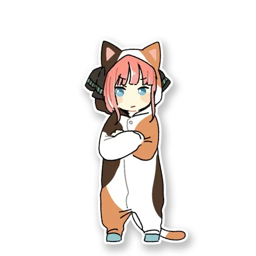 😠 Стикер «Quintessential quintuplets» для Telegram