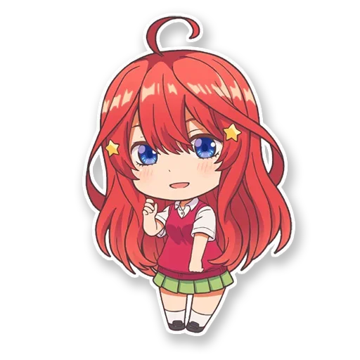 ☺️ Стикер «Quintessential quintuplets» для Telegram