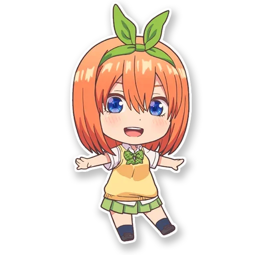 😃 Стикер «Quintessential quintuplets» для Telegram