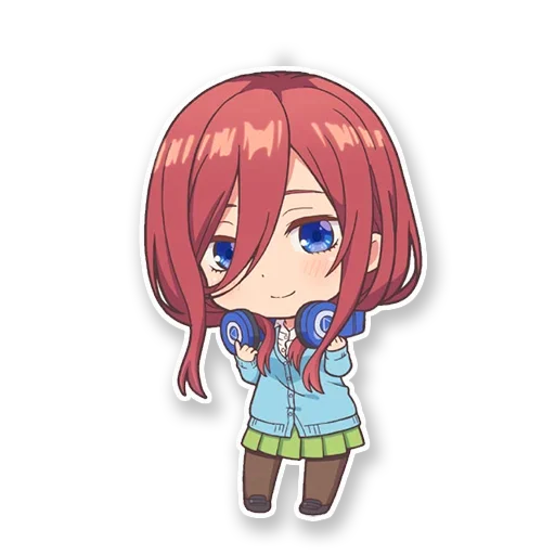 😊 Стикер «Quintessential quintuplets» для Telegram