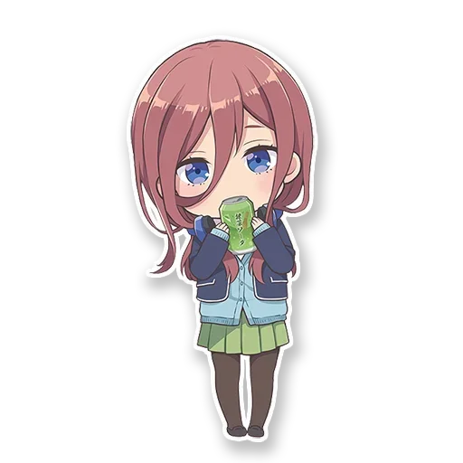 😳 Стикер «Quintessential quintuplets» для Telegram