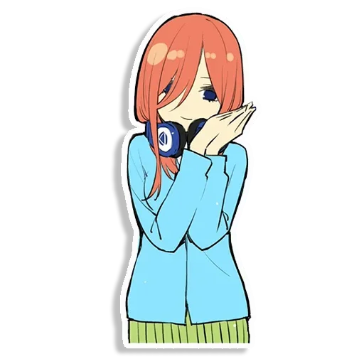 😄 Стикер «Quintessential quintuplets» для Telegram