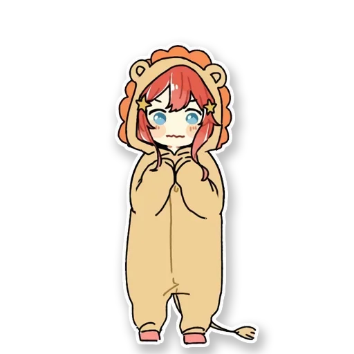 😖 Стикер «Quintessential quintuplets» для Telegram