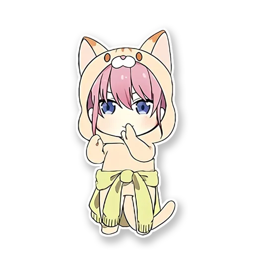 🤫 Стикер «Quintessential quintuplets» для Telegram