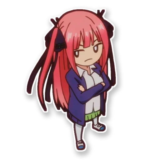 😒 Стикер «Quintessential quintuplets» для Telegram
