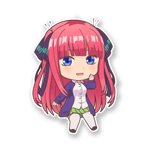 ☺️ Стикер «Quintessential quintuplets» для Telegram