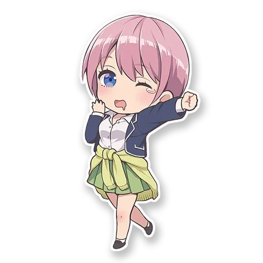 🥱 Стикер «Quintessential quintuplets» для Telegram
