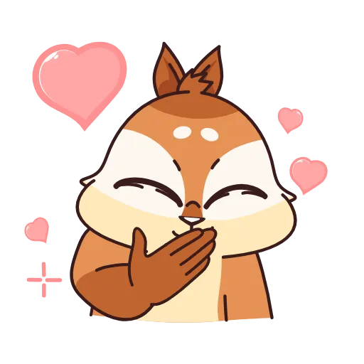 Стикер 11 Quip the Chipmunk in the City of the Deaf