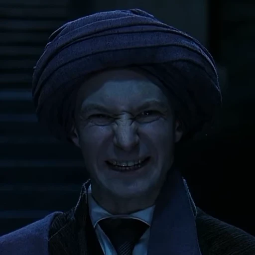 👳 Стикер «Квиринус Квиррелл??» для Telegram