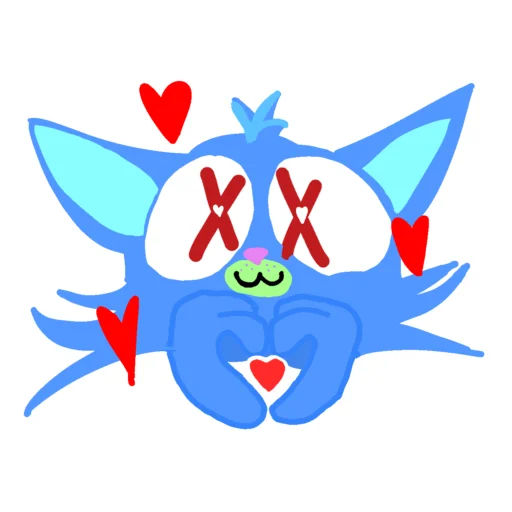 😘 Стикер «Гли» для Telegram