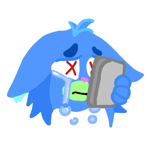 😭 Стикер «Гли» для Telegram