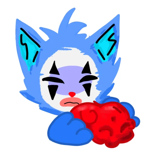 🤡 Стикер «Гли» для Telegram