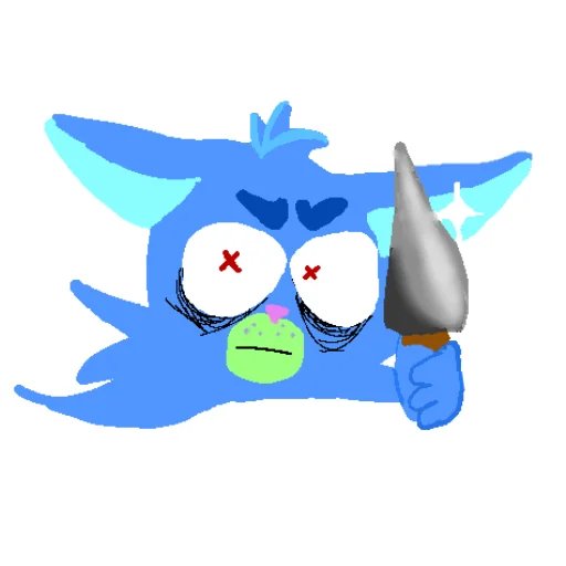 😡 Стикер «Гли» для Telegram