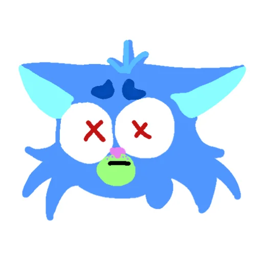 😟 Стикер «Гли» для Telegram