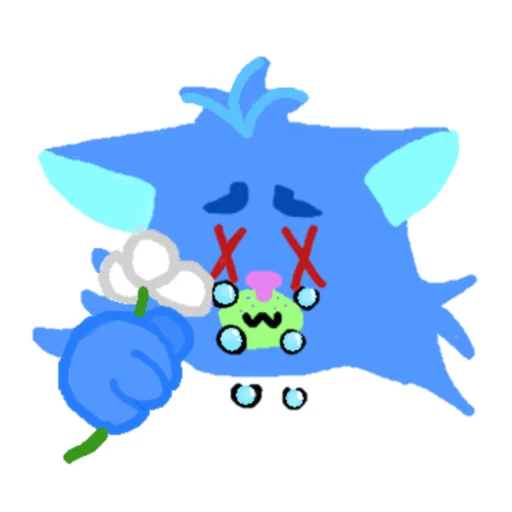 🌷 Стикер «Гли» для Telegram