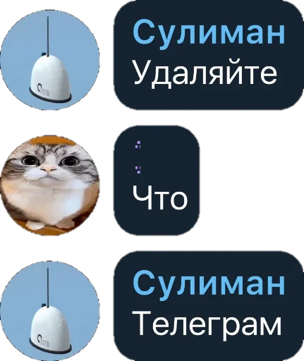 😔 Стикер «Квотли» для Telegram
