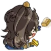 Стикер 51 Tgcf X Genshin