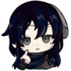 Стикер 28 Tgcf X Genshin