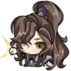 Стикер 52 Tgcf X Genshin