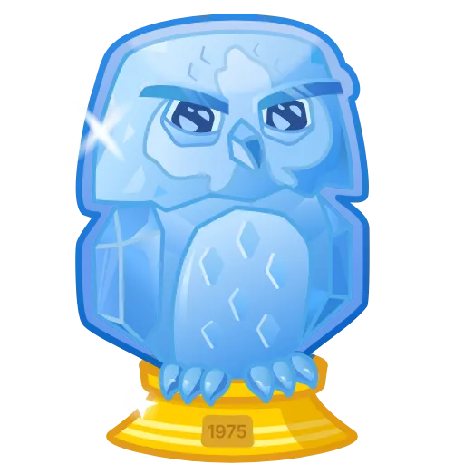 🥶 Стикер «Purple Owl» для Telegram
